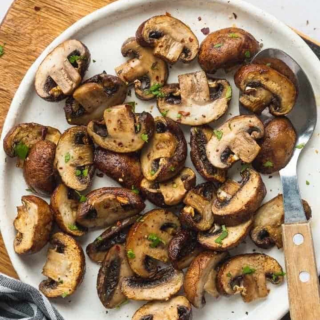 Air Fryer Mushrooms