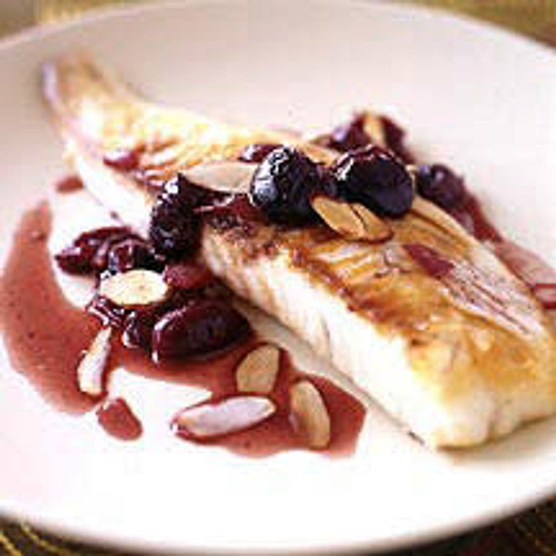Sautéed Tilapia with Almonds and Cherries (WW Official)