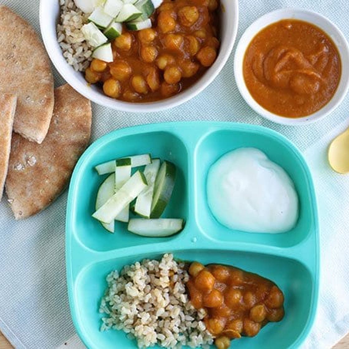 Instant Pot Channa Masala with Rice