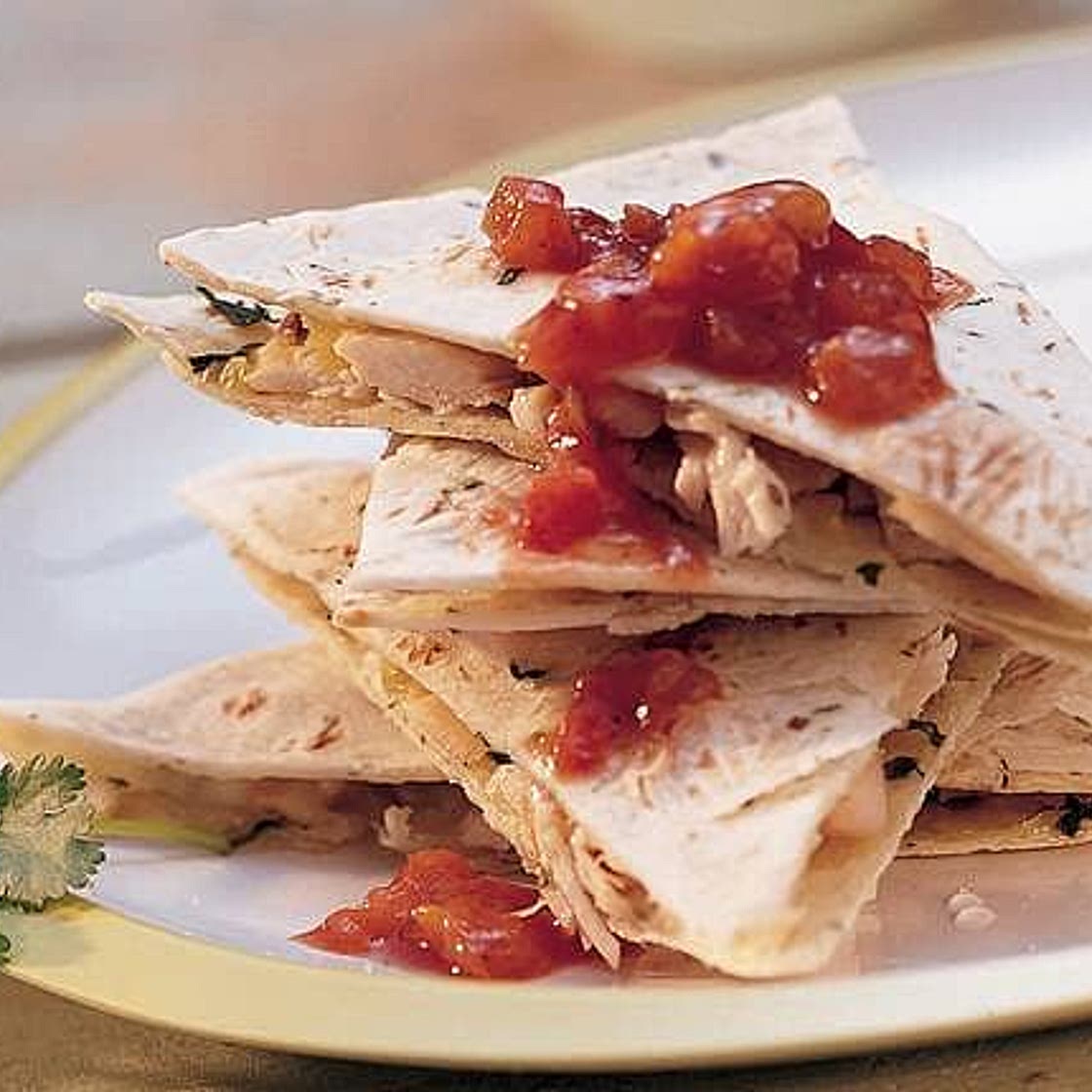 Chicken Quesadillas