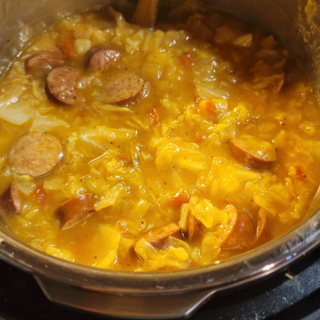 Kielbasa and Cabbage for Electric Pressure Cookers