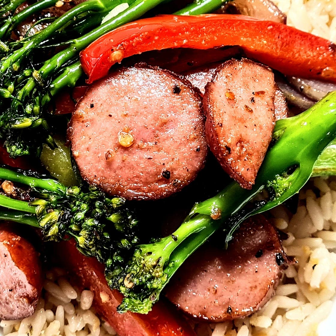 Spicy Sausage Air Fry