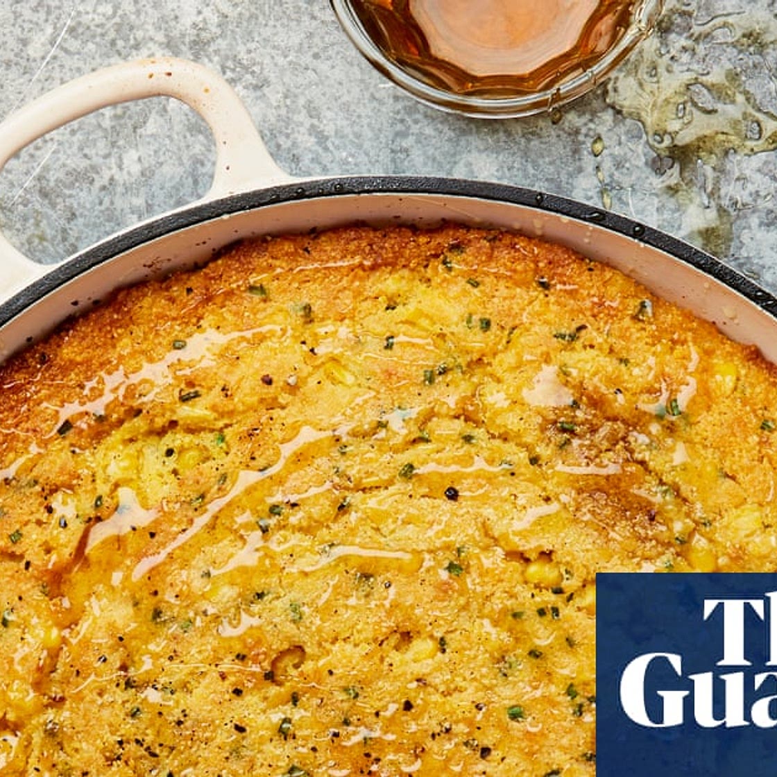 Yotam Ottolenghi’s Honey yogurt skillet cornbread
