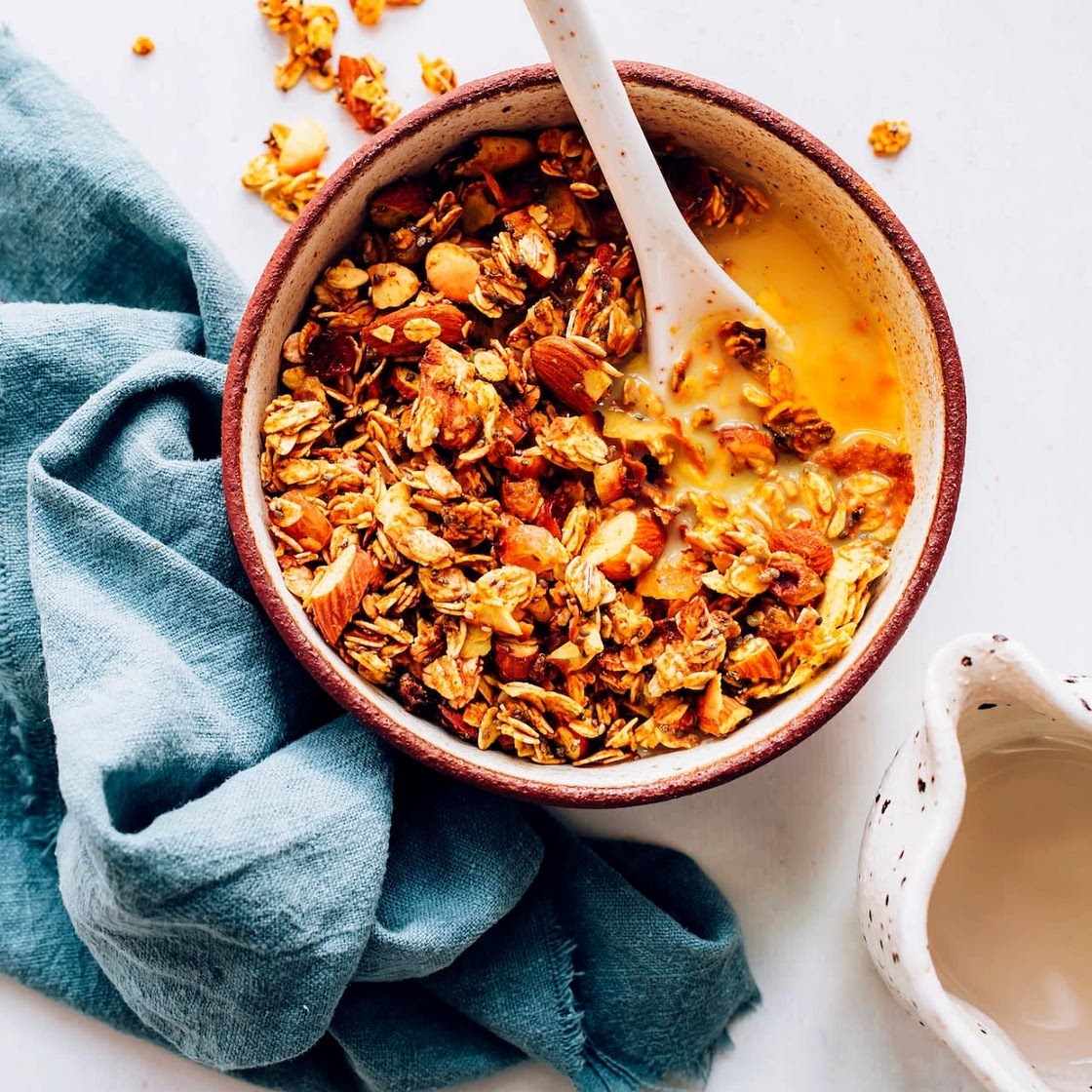 Golden Milk Granola - Minimalist Baker