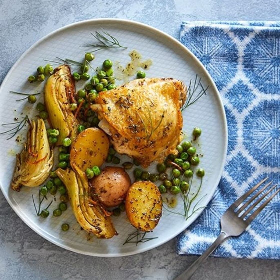 Roasted Chicken with Fennel & Potatoeshttps://www.pamperedchef.com/pws/chefmarcia/recipe/Main+Dishes/Roasted+Chicken+With+Fennel+and+Potatoes/1741000