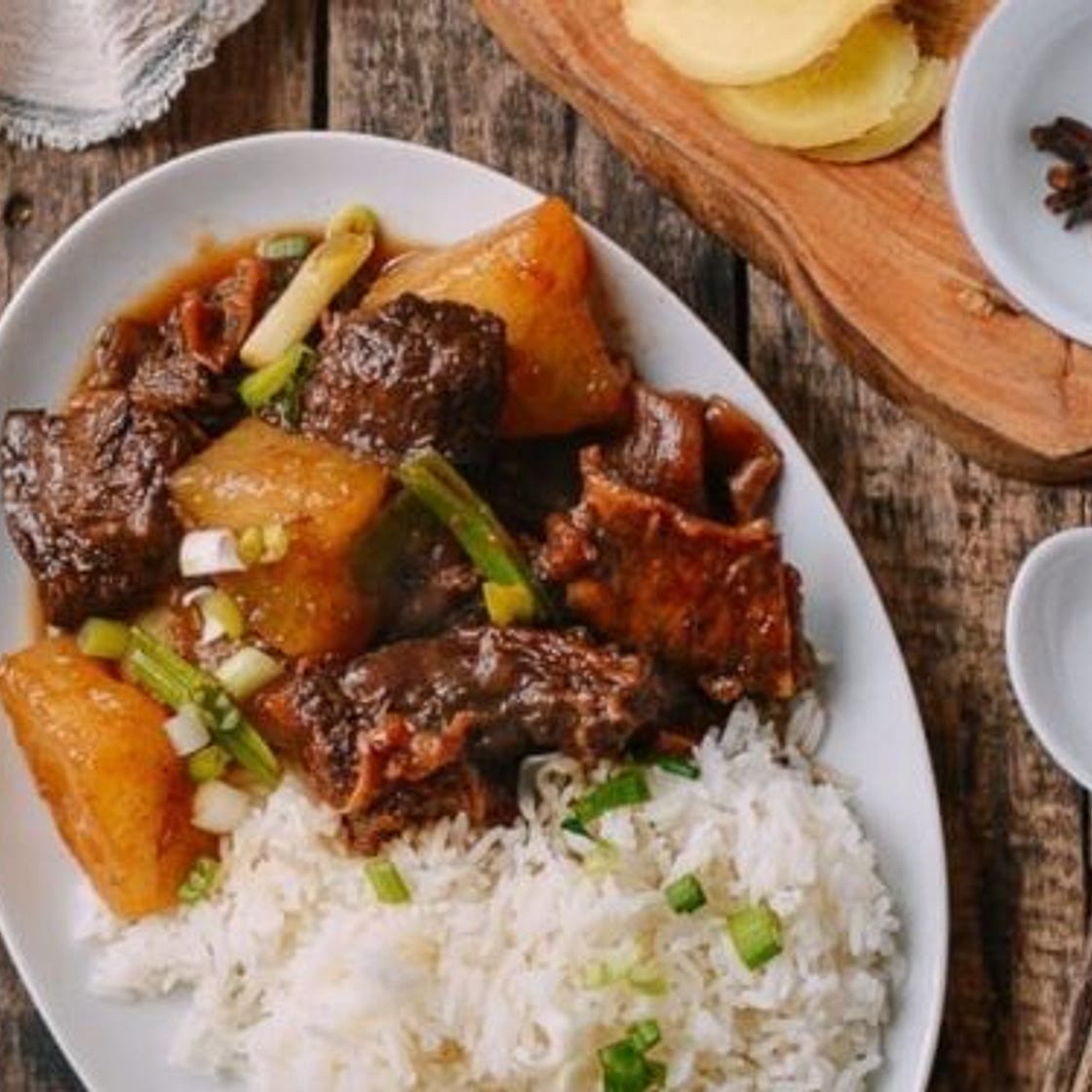 Cantonese Instant Pot Braised Beef with Radish