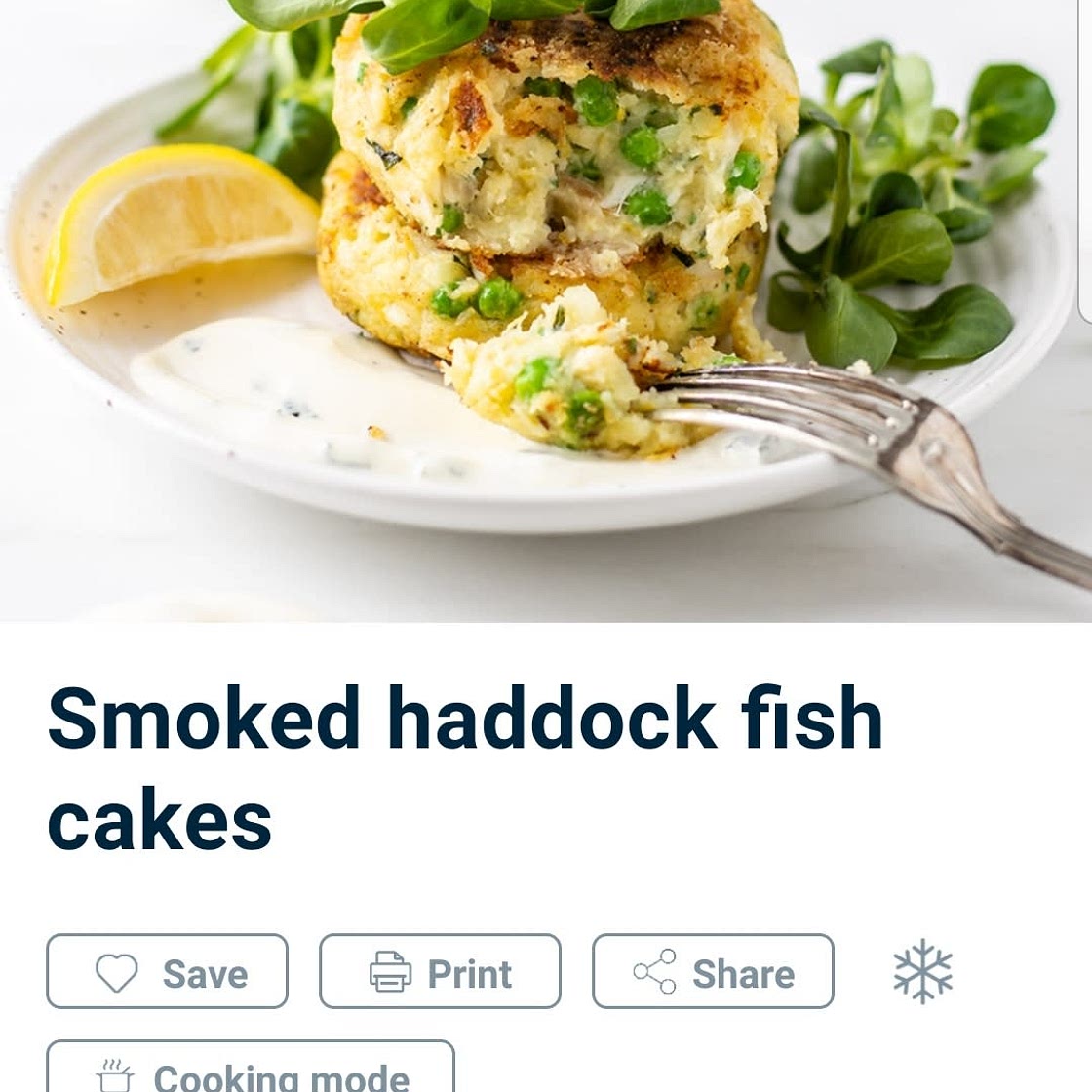 Smoked haddock fish cakes recipe on Second Nature