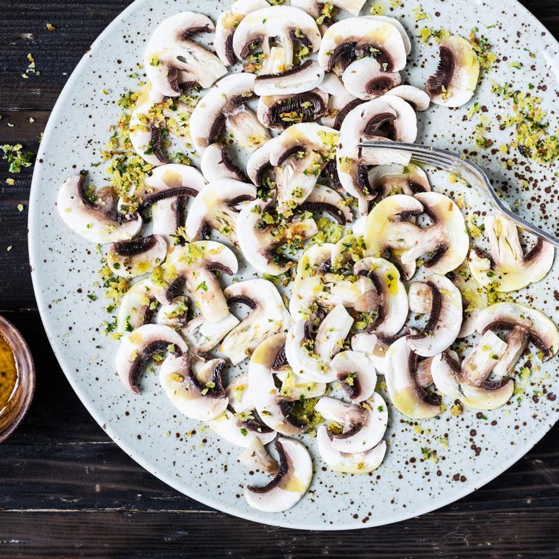 Pilz-Carpaccio