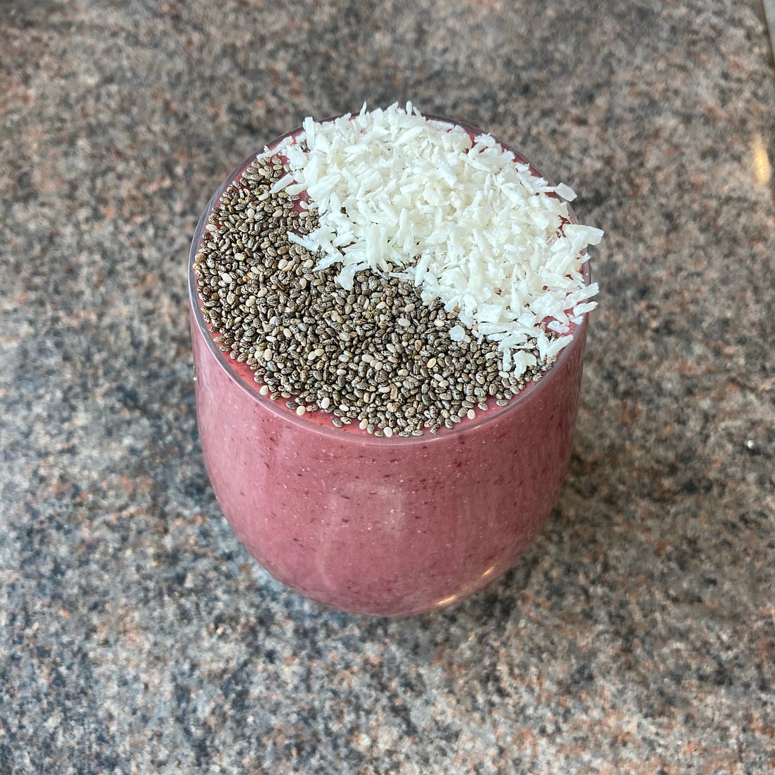 Cherry & Banana Smoothie 