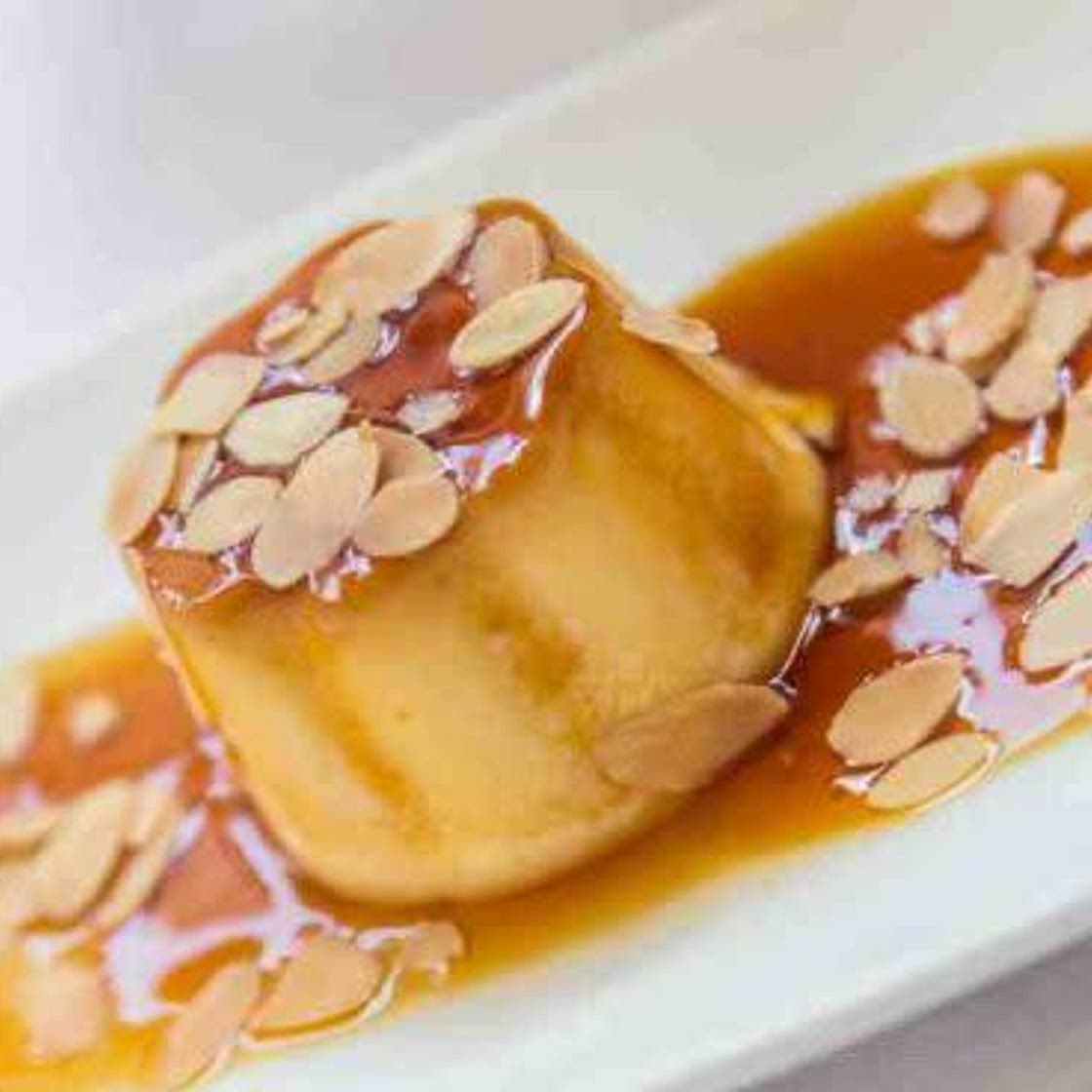 Flan de Almendras