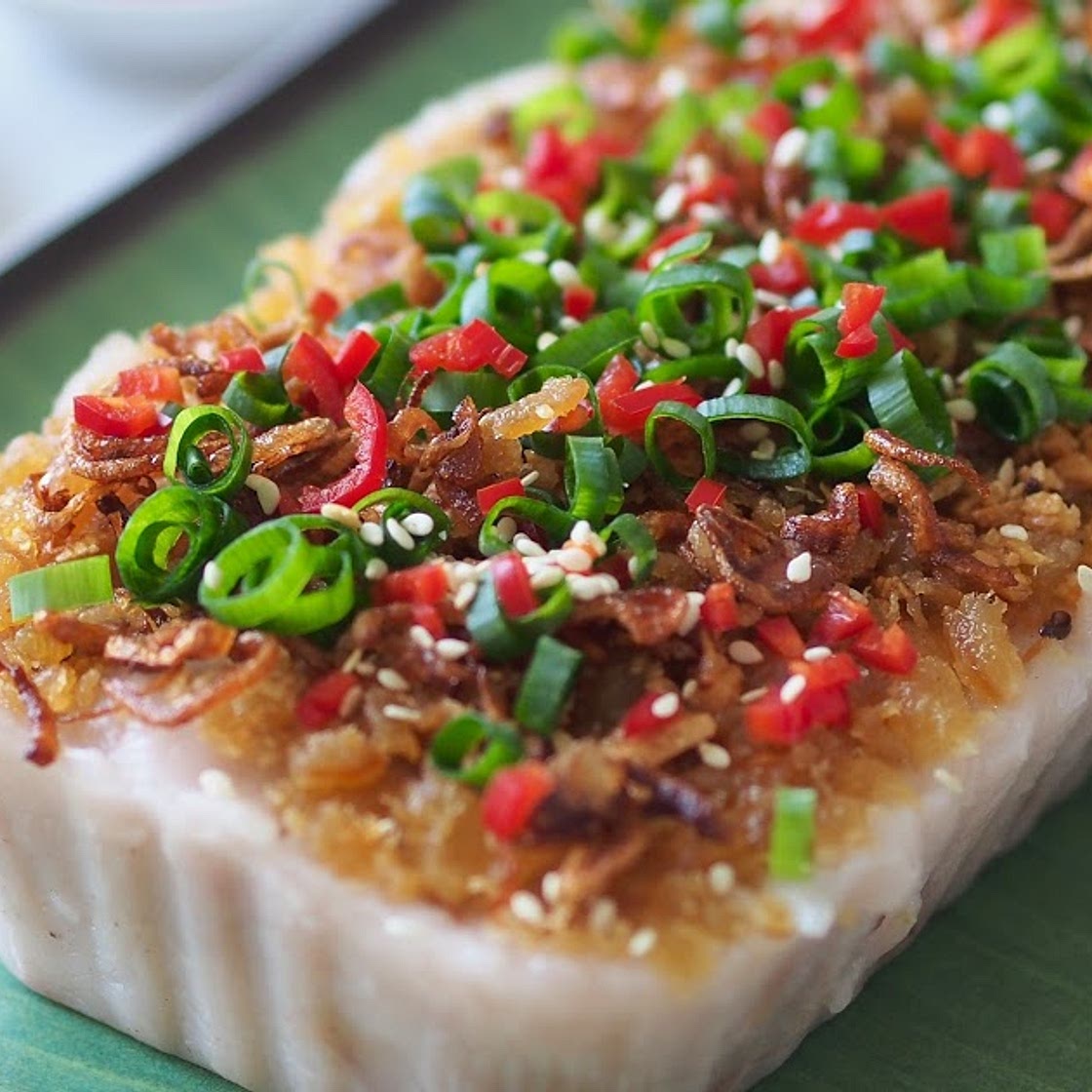 Steamed Yam Cake (芋头糕）