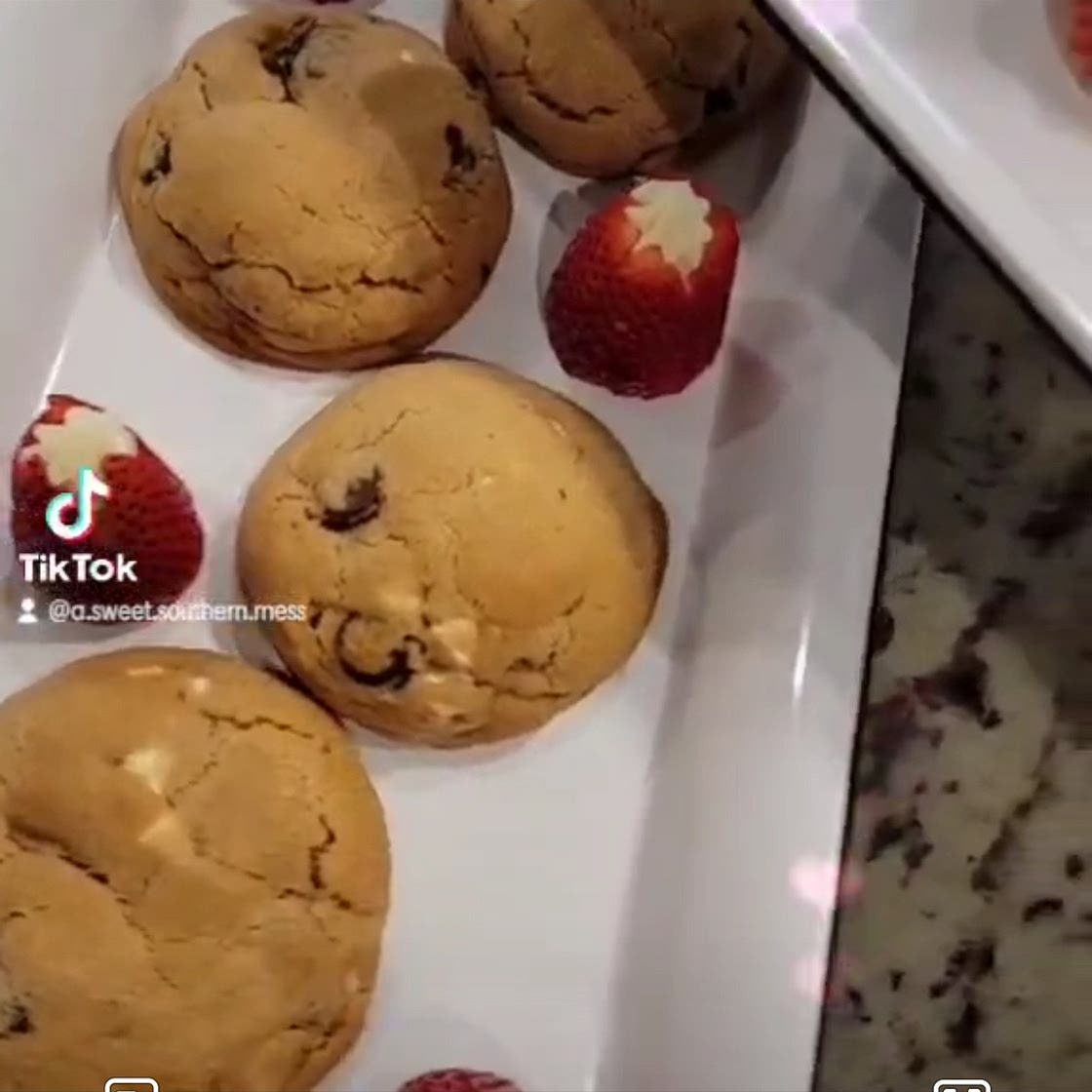 Cream Cheese Stuffed Red Velvet Cookies