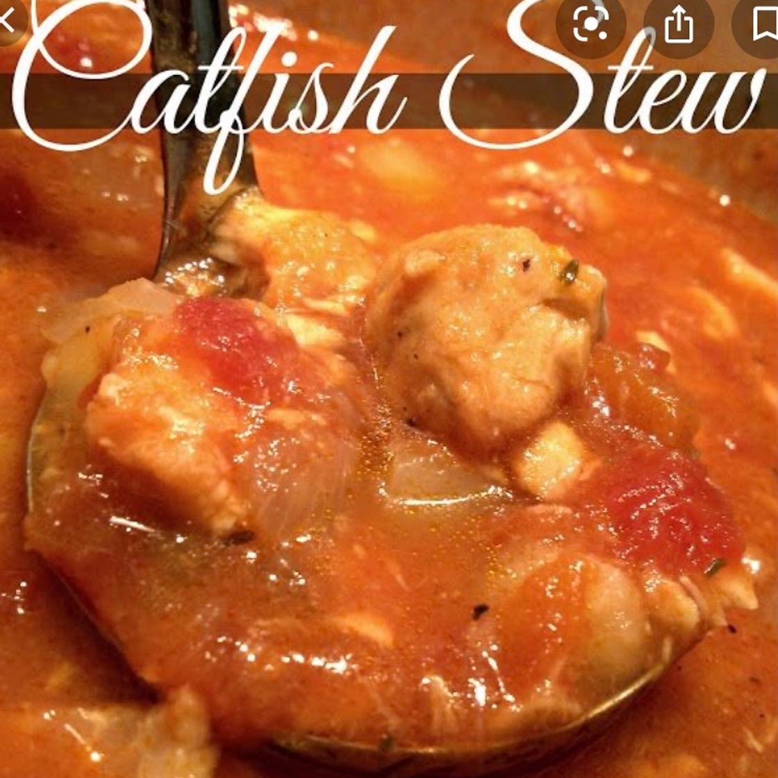 Claudia’s Catfish Stew (after Benton’s)