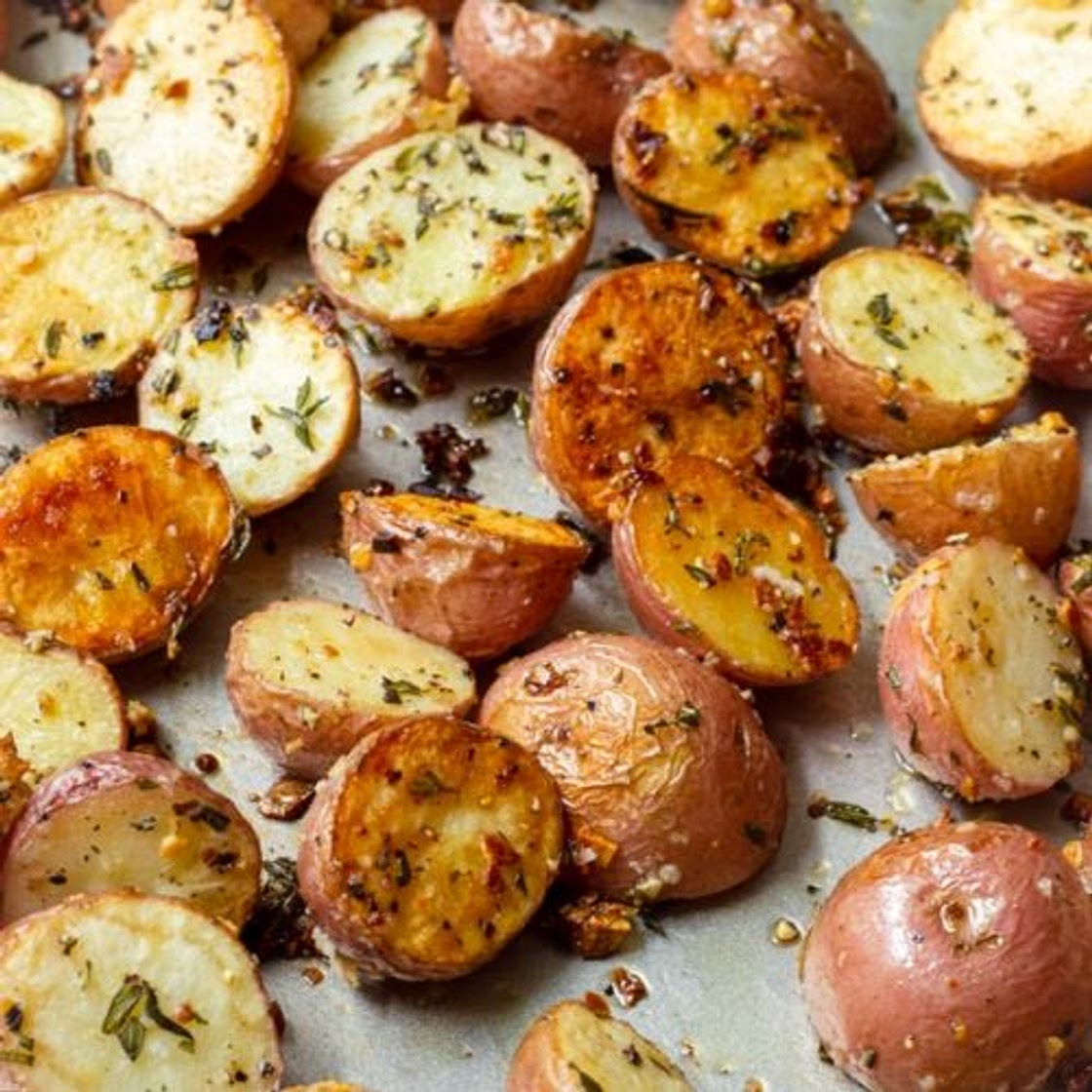 Crispy Herb Roasted Potatoes