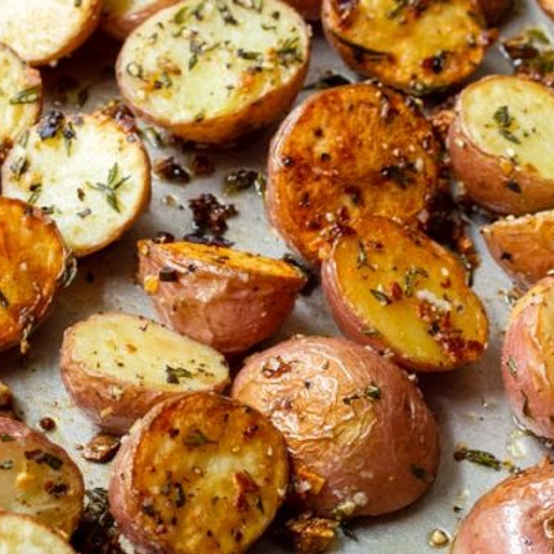Crispy Herb Roasted Potatoes