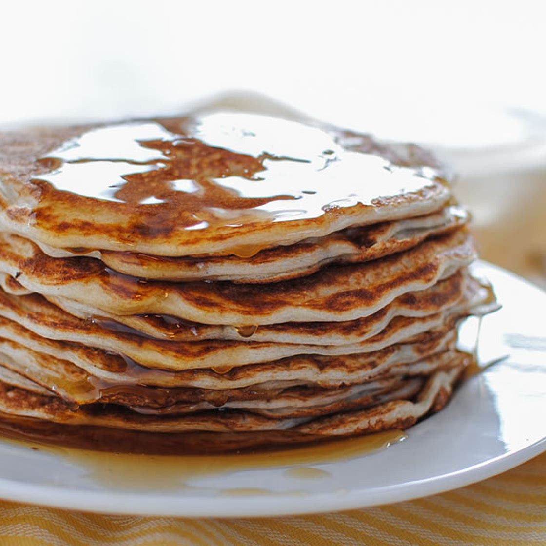 Trim Healthy Pancakes or Waffles (THM E) - Family Serve