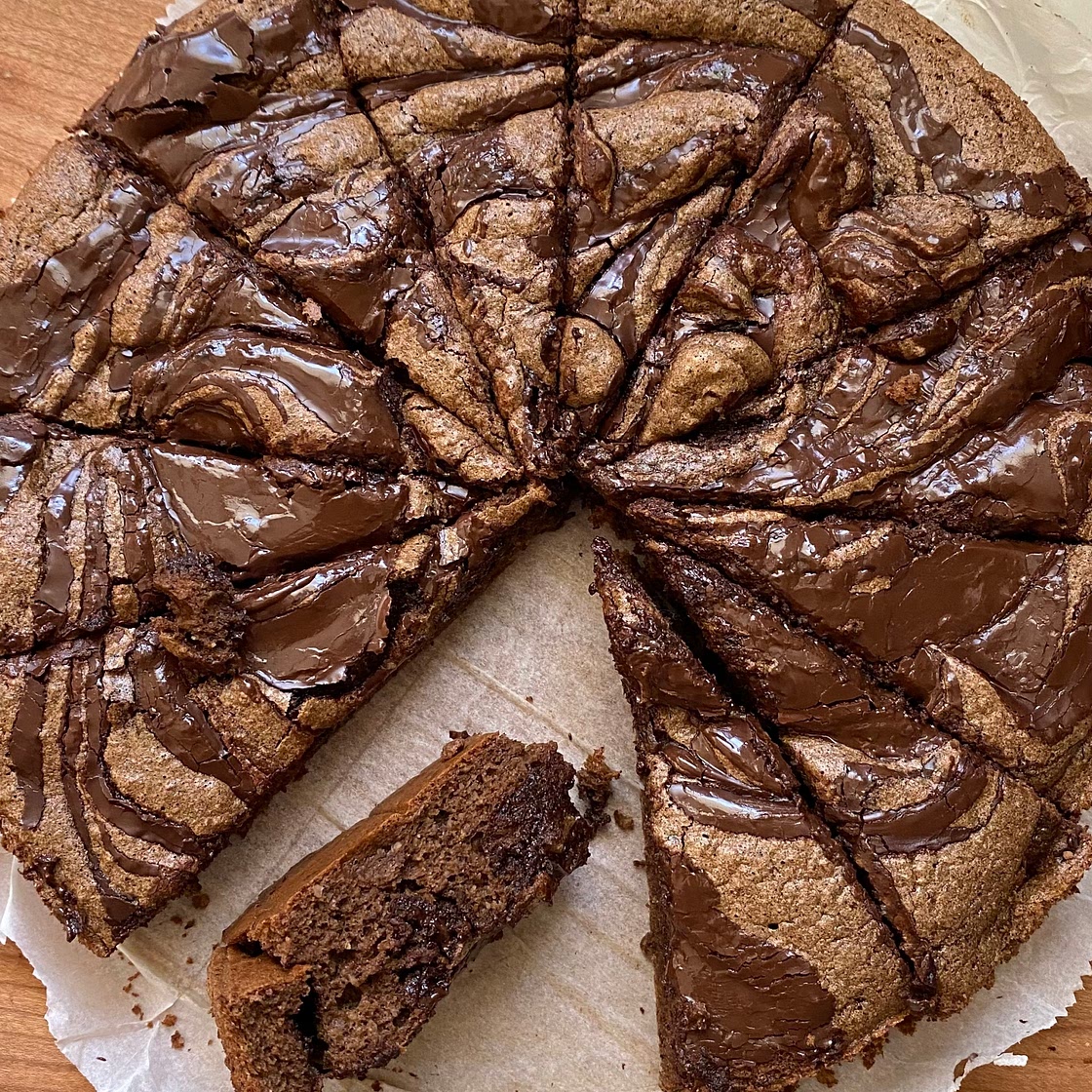 Flourless Mocha Chocolate Cake 