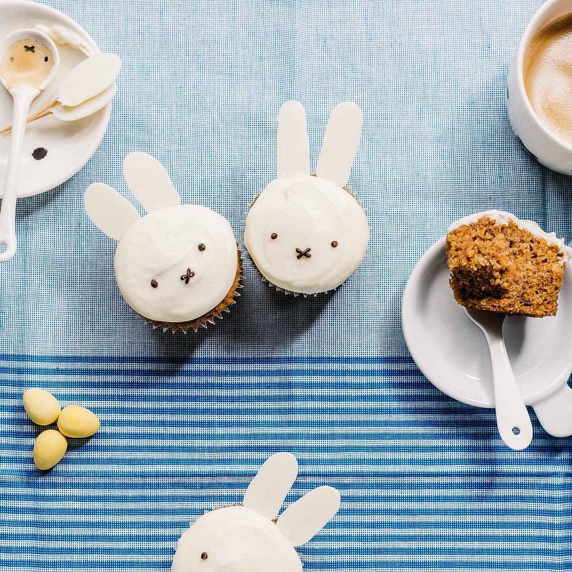 Miffy Carrot Cupcakes Recipe (Small Batch)