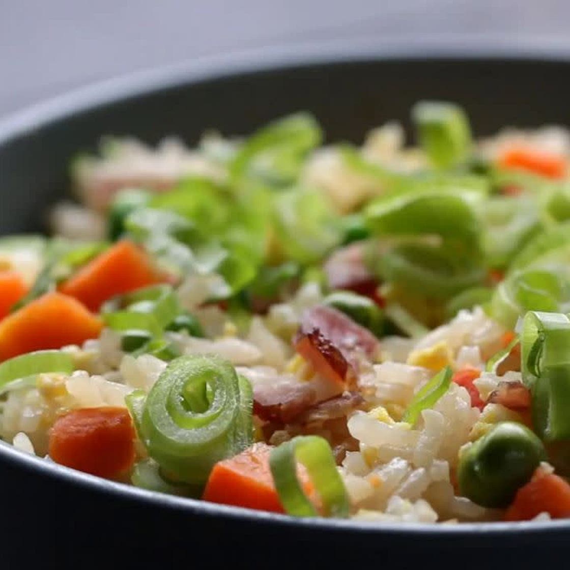 Microwave “Fried” Rice