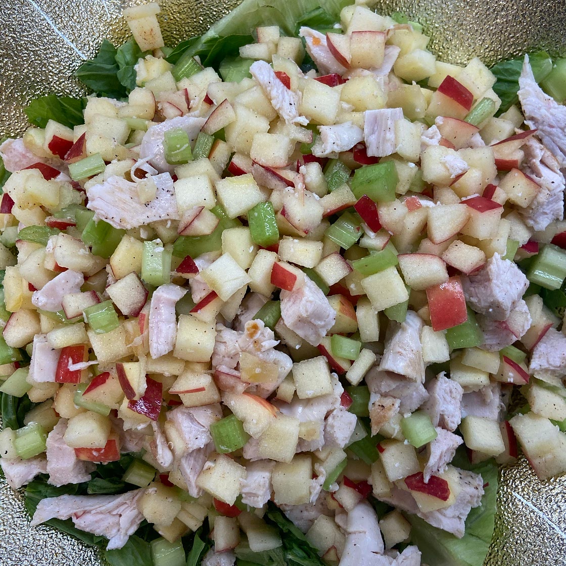 Apple chicken salad