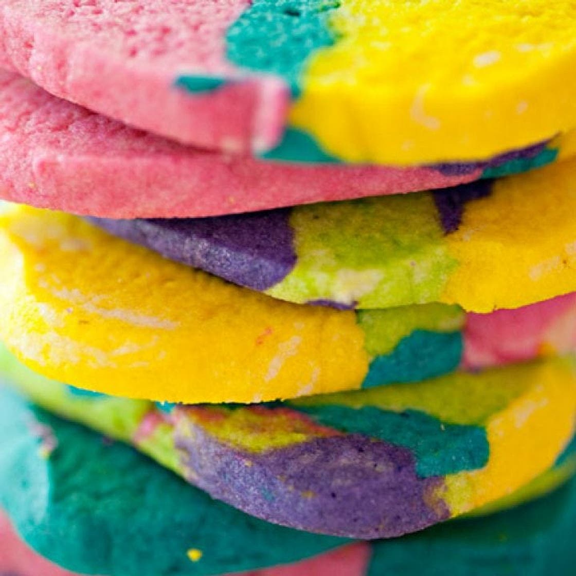 Tie Dye Cookies