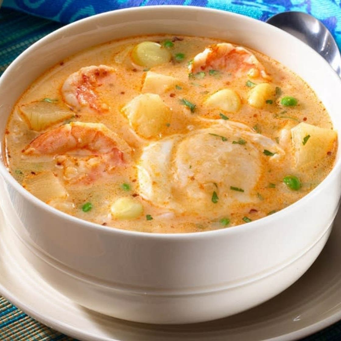 Mom's Updated Chupe de Camarones