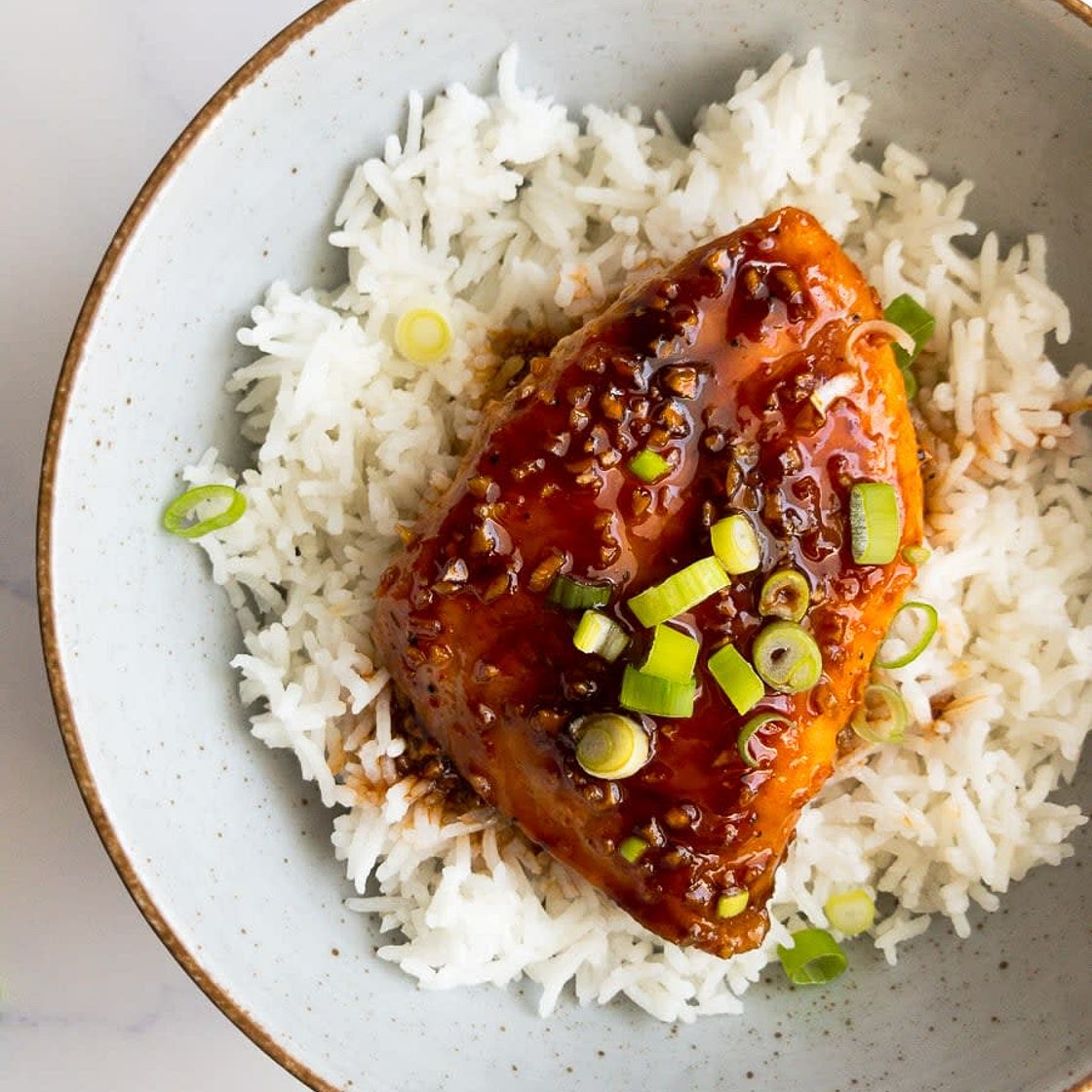 Honey Sriracha Salmon