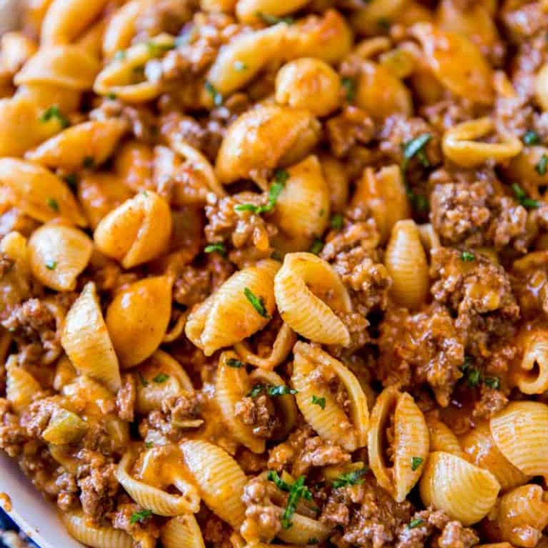 Cheesy Taco Pasta