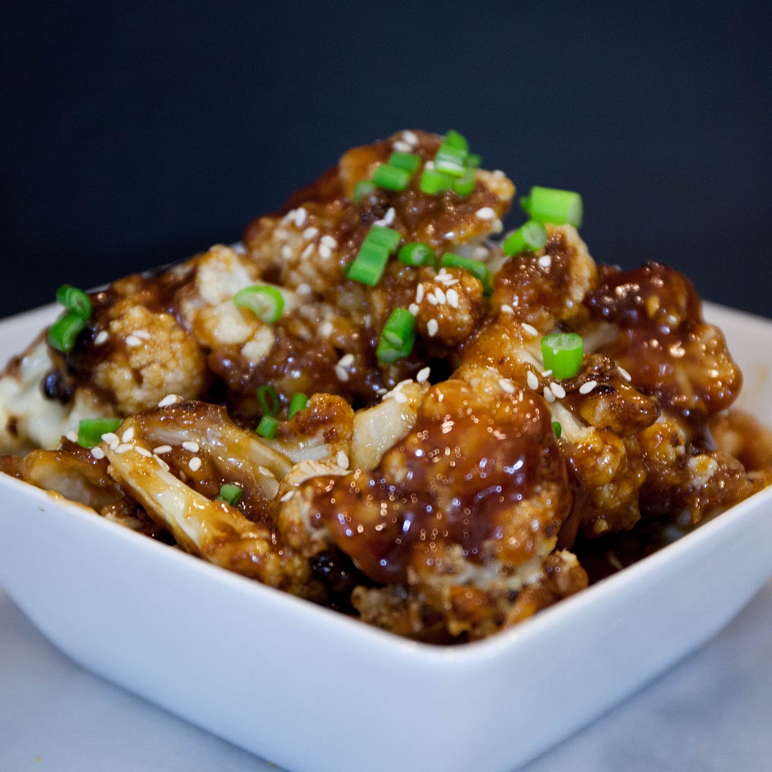 Baked Sweet and Sour Cauliflower