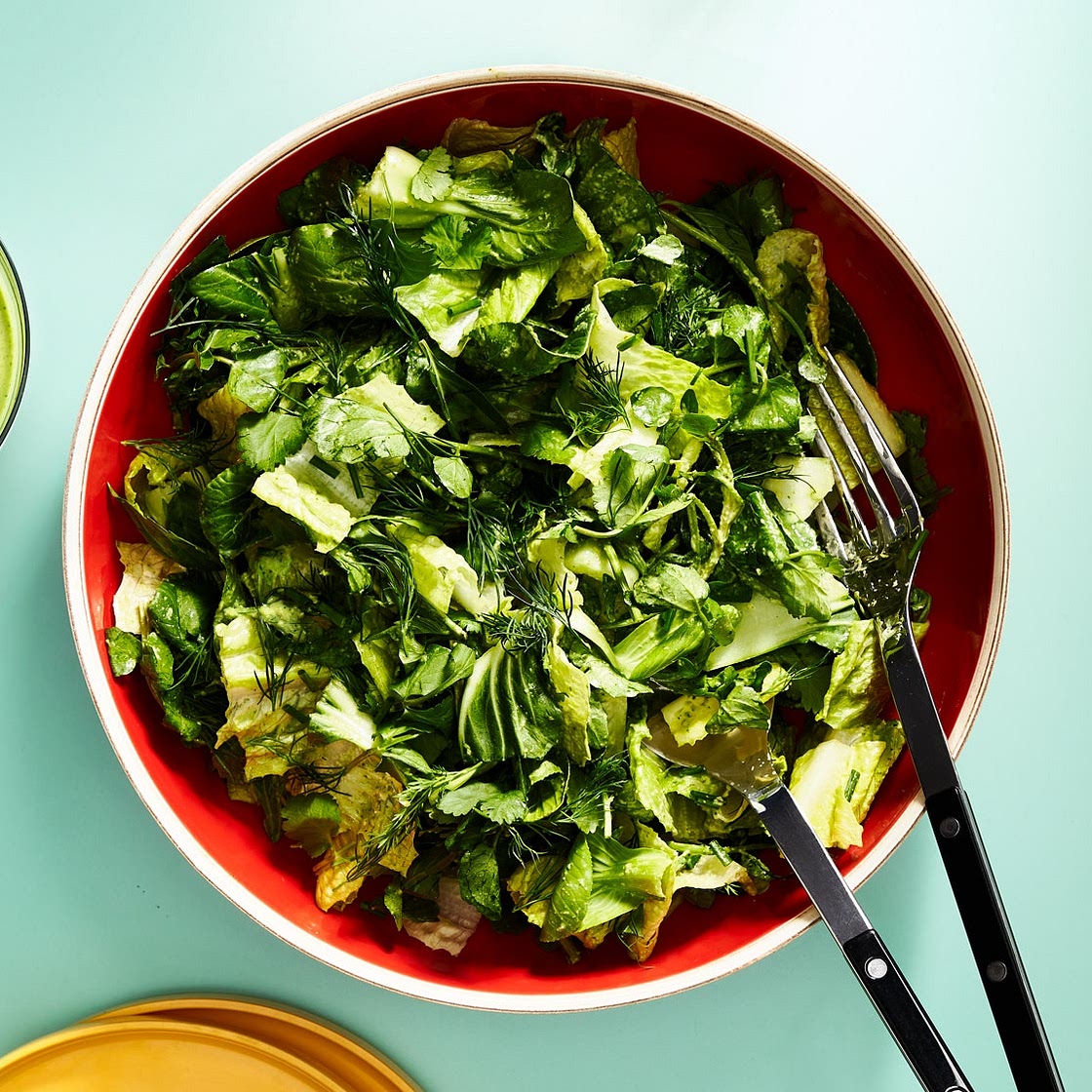 Crunchy Greens With Fat Choy Ranch