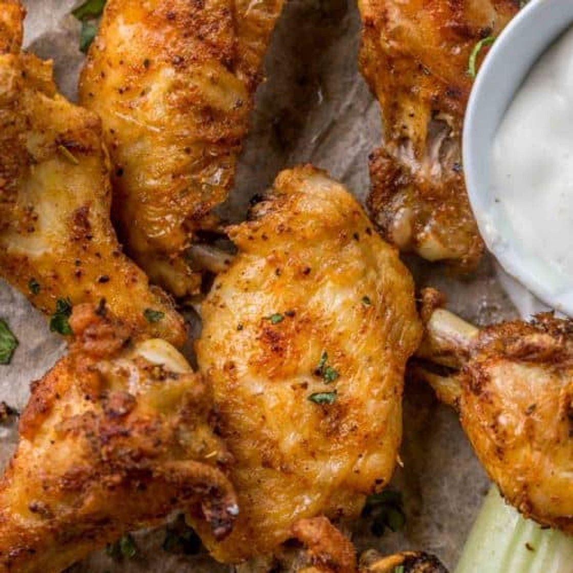 Crispy Baked Chicken Wings Recipe
