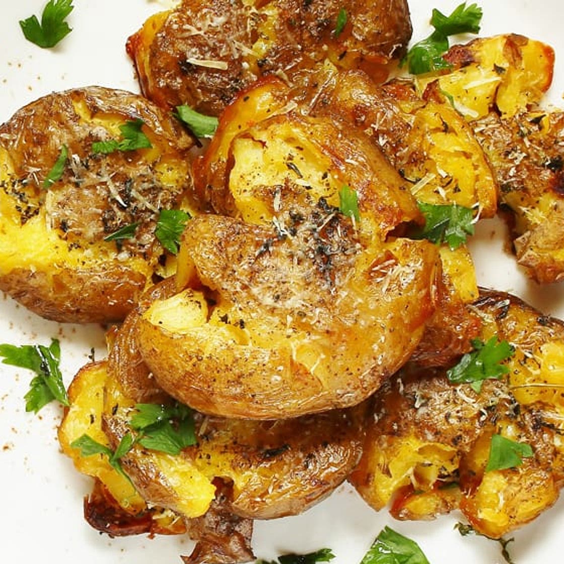 Crispy Smashed Potatoes