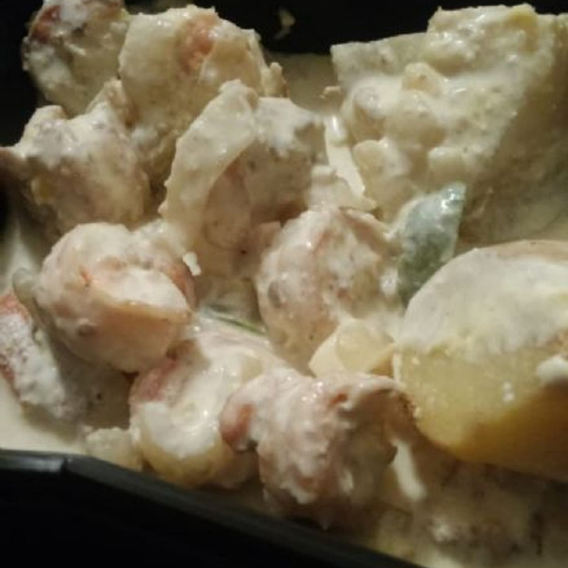 Creamy Garlic Shrimp (Low Carb)