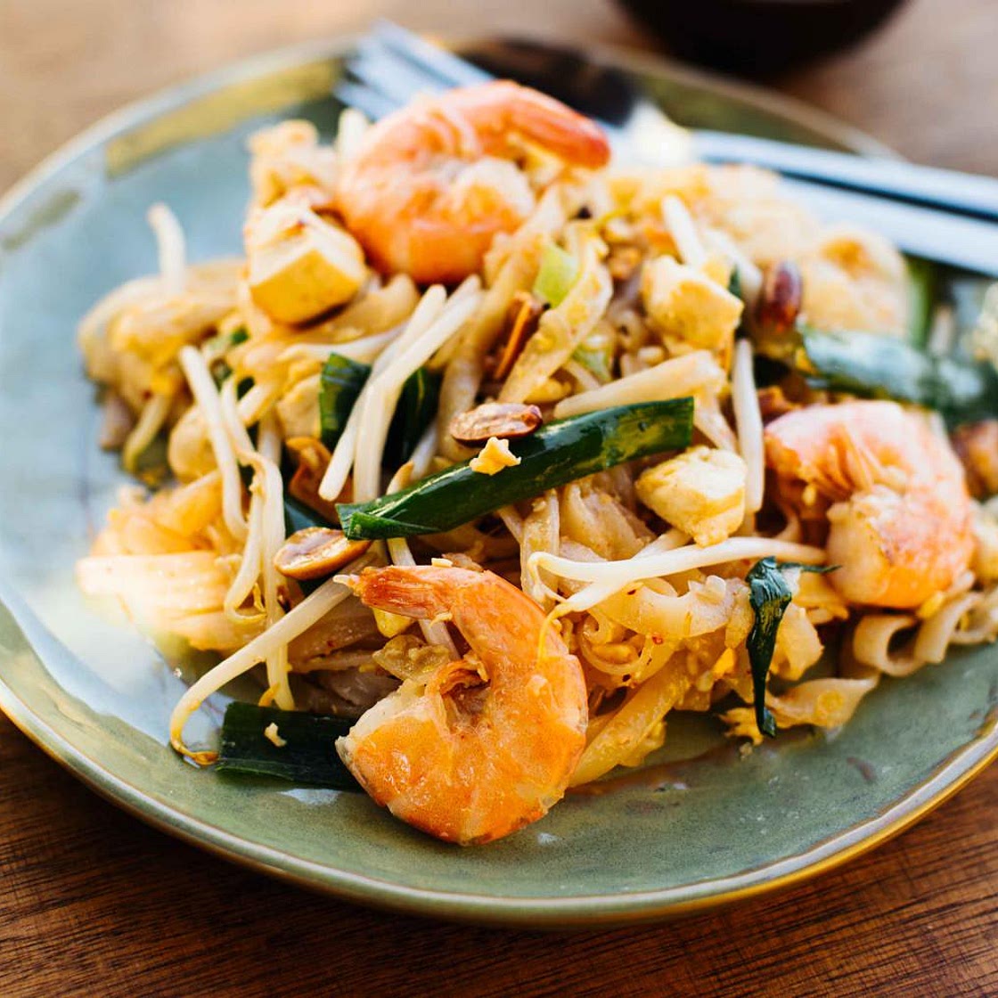 Pad Thai - Gebratene Thai-Nudeln