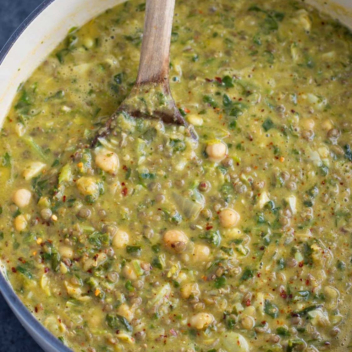 Creamy Chickpea Soup
