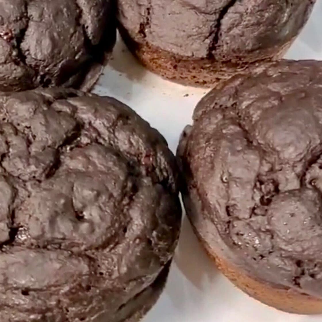 Crazy Healthy Chocolate Muffins by Rose Kis