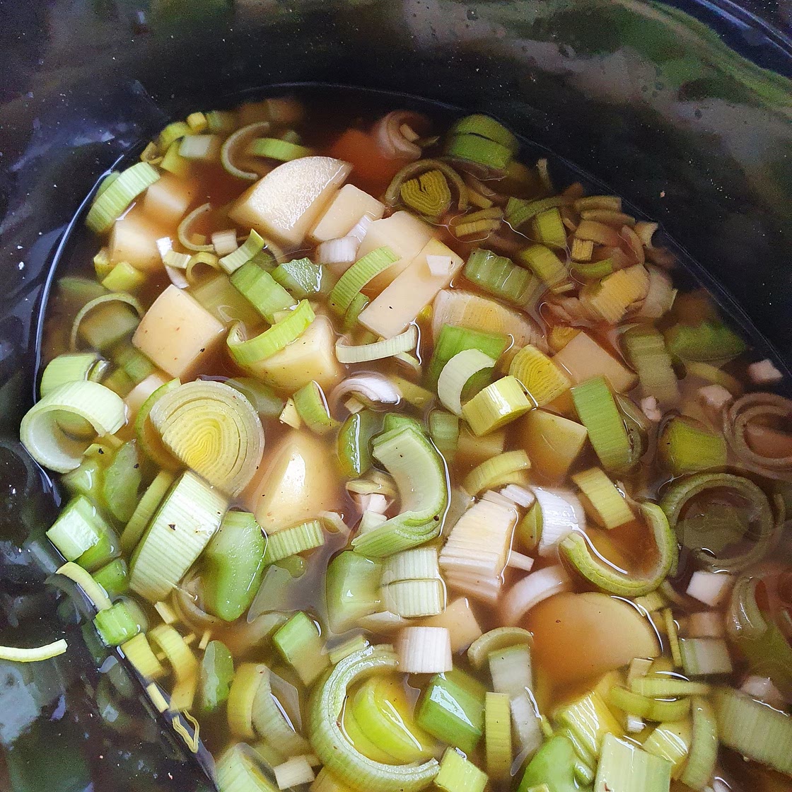 Potato, Leek and Celery Soup