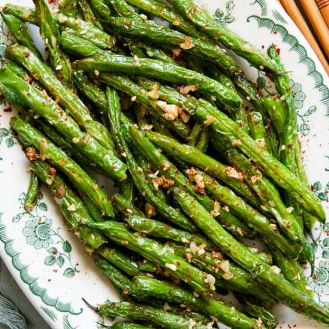 Chinese Garlic Green Beans