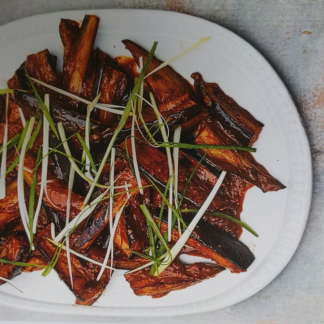 Sichuan aubergines