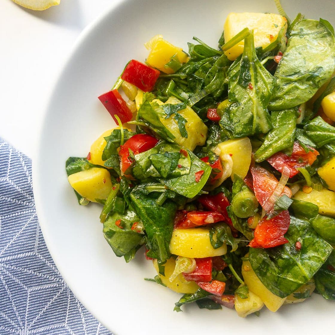 Green Potato Salad