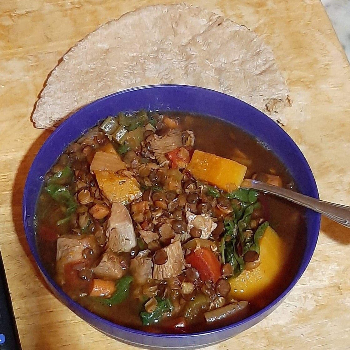 Lentil Soup with Butternut Squash