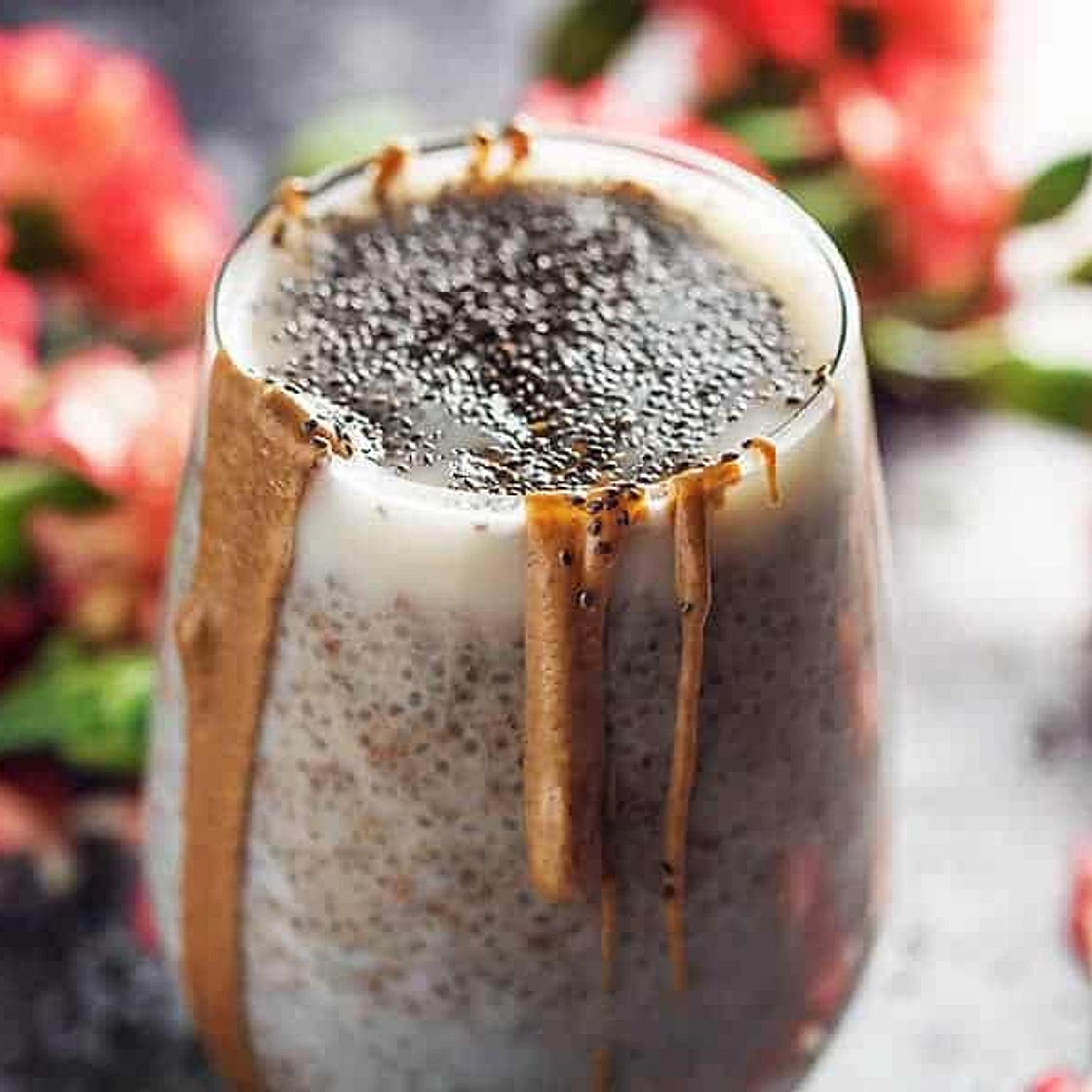 Keto Chia Pudding with Almond and Cinnamon