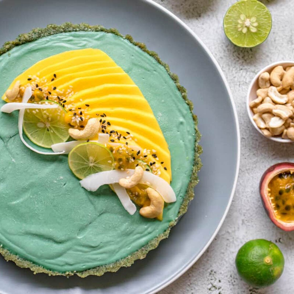 Vegan Key Lime Pie (No-Bake & Healthy)