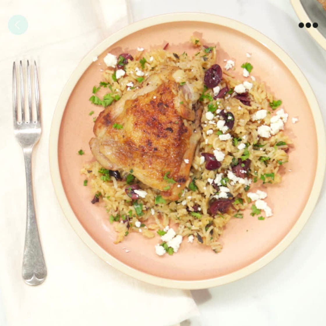 Greek Chicken and Rice