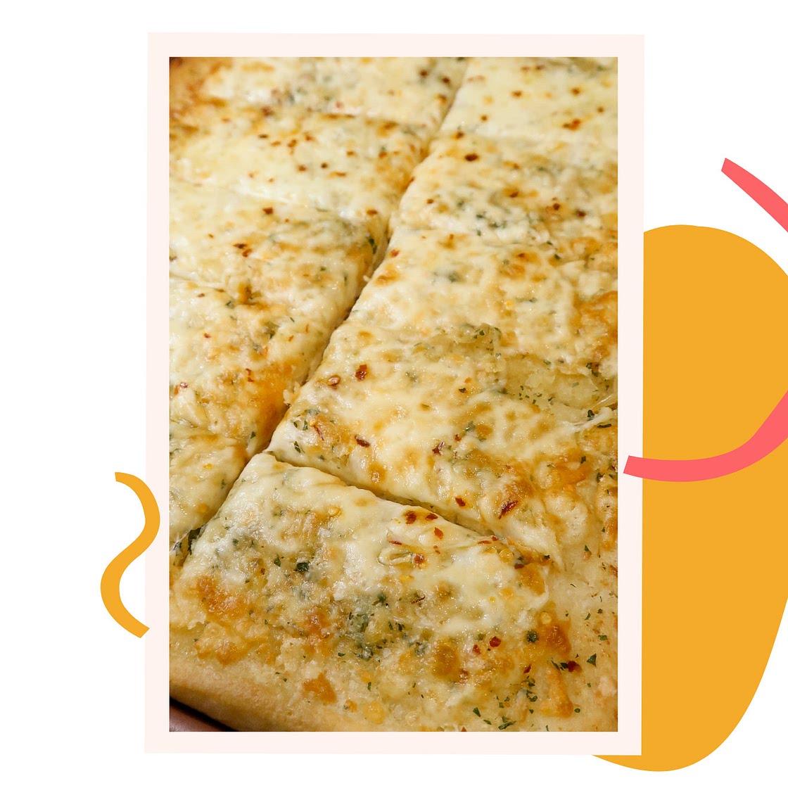 Easy Cheesy Garlic Breadsticks — There's Food At Home