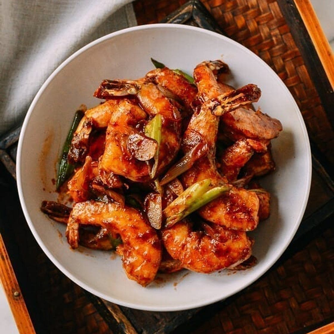 Ketchup Shrimp Stir-Fry: Bill's Mom’s Recipe