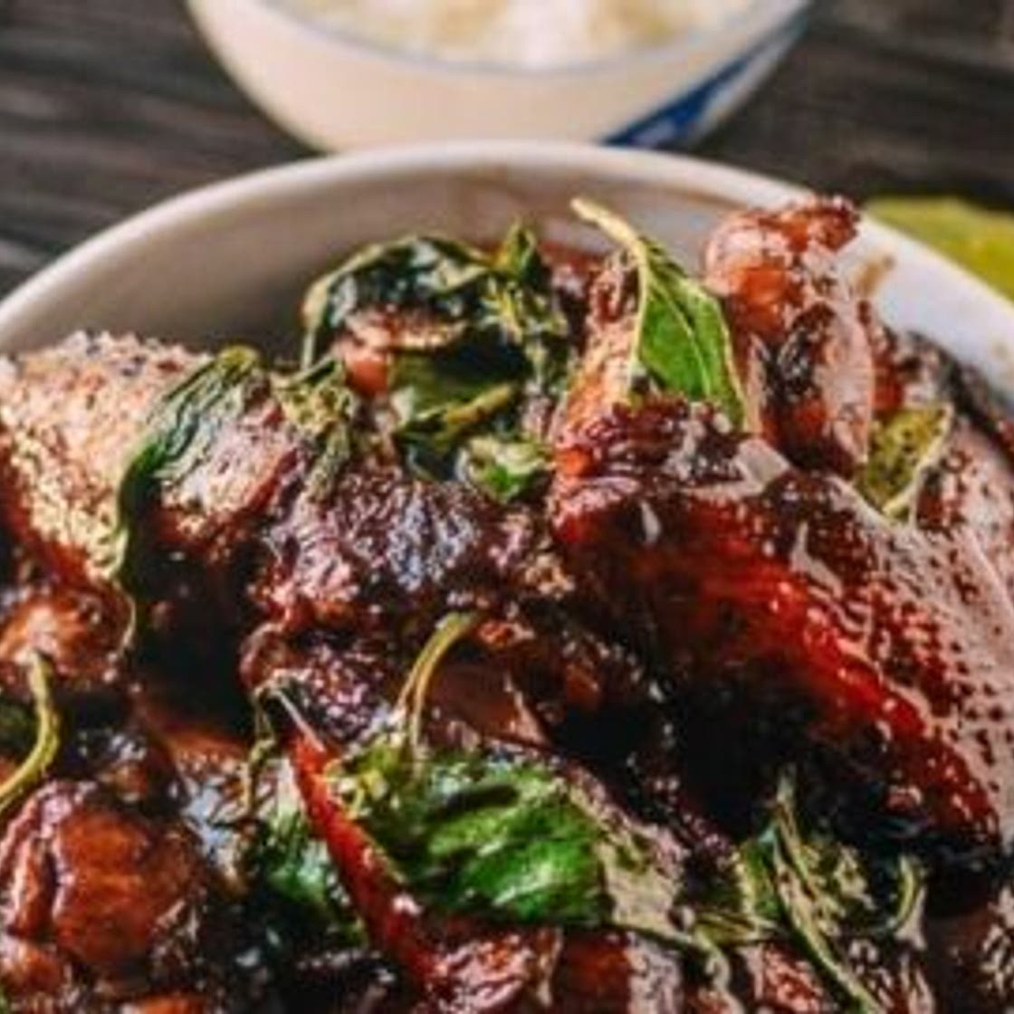 Three Cup Chicken (San Bei Ji)