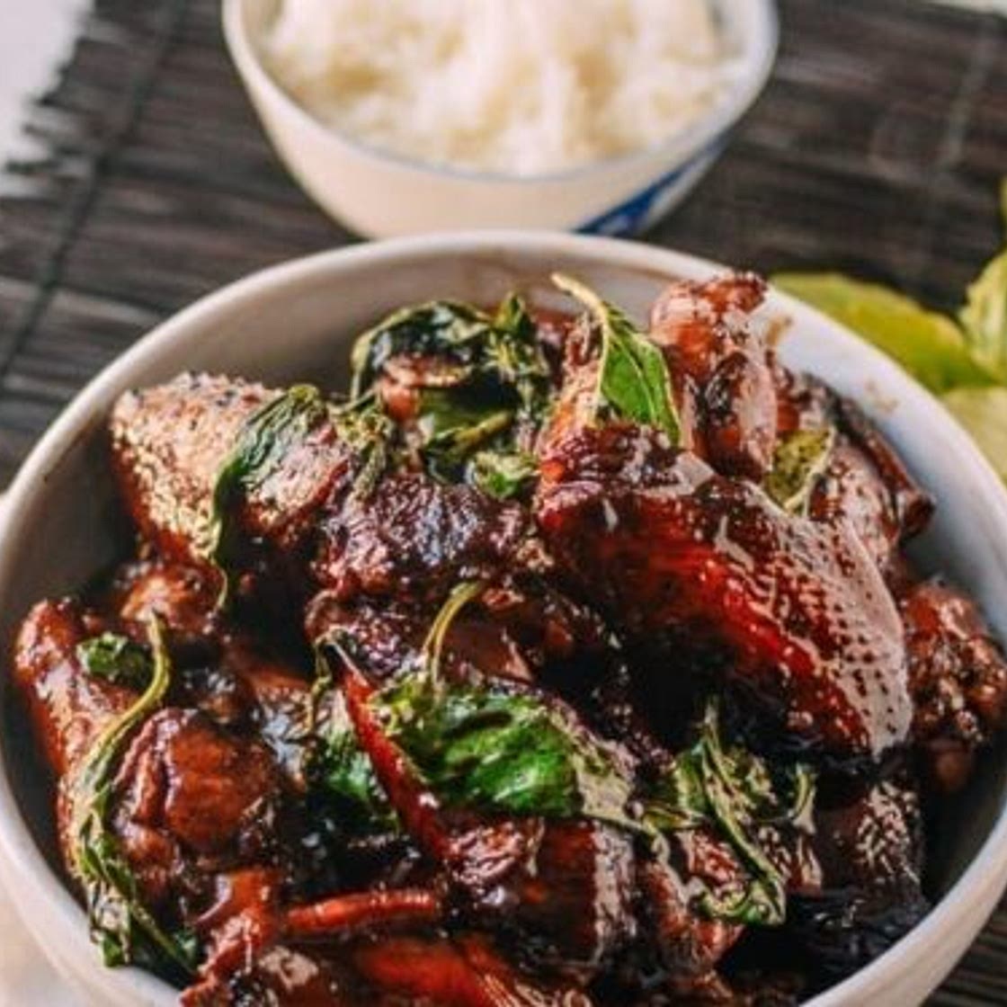 Three Cup Chicken (San Bei Ji)