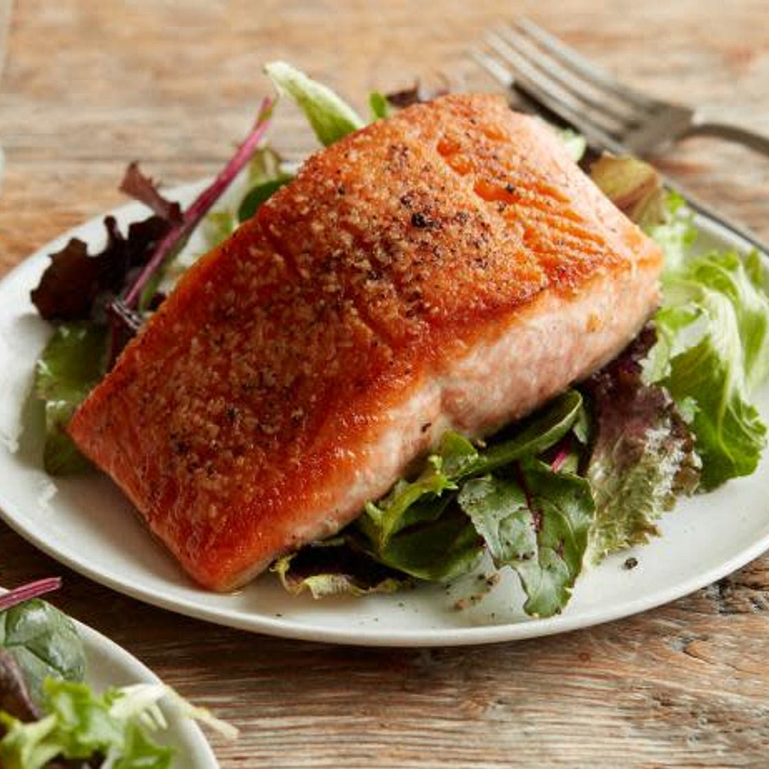 Pan-fried Salmom