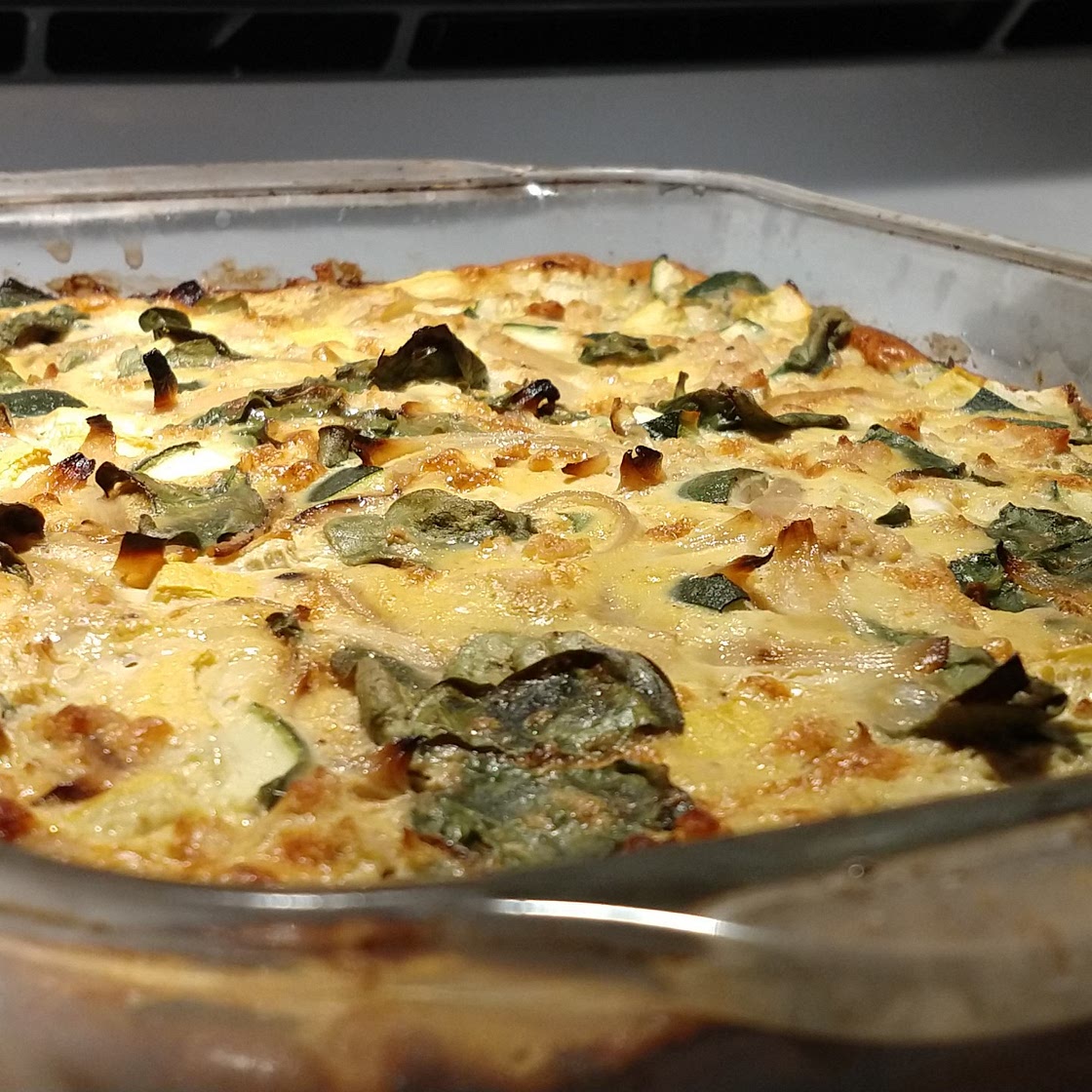 Ground turkey egg bake meal prep, non-dairy